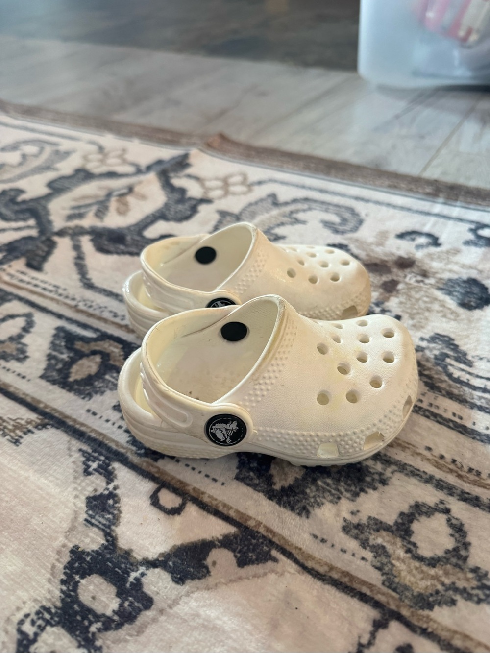 CROCS Kids Classic Clog in White